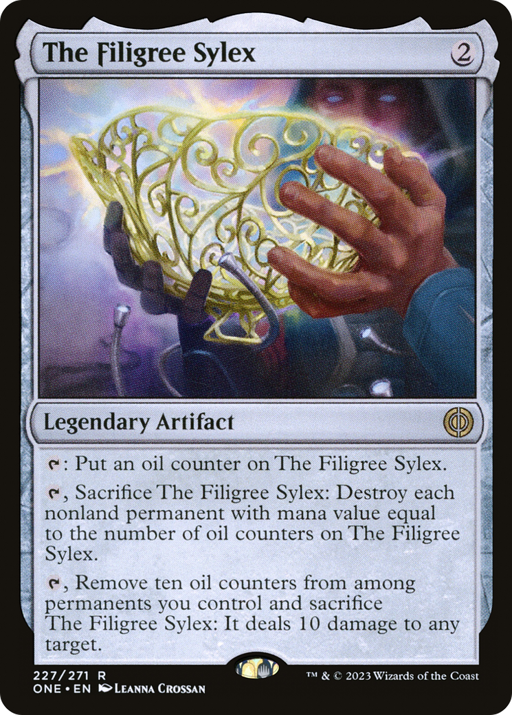 The Filigree Sylex (ONE-227) - Phyrexia: All Will Be One Foil