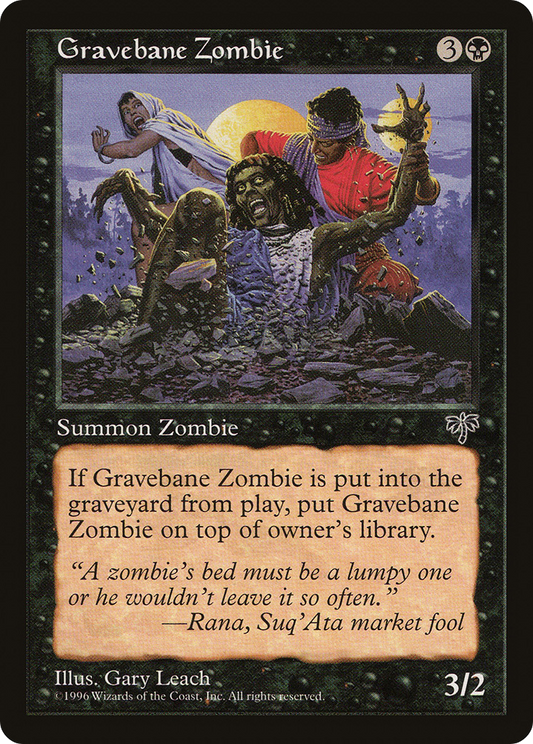 Gravebane Zombie (MIR-127) - Mirage