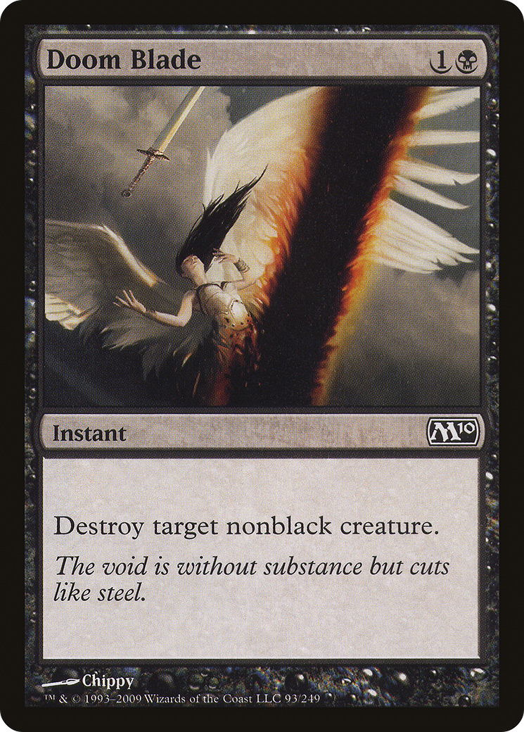 Doom Blade (M10-093) - Magic 2010 Foil