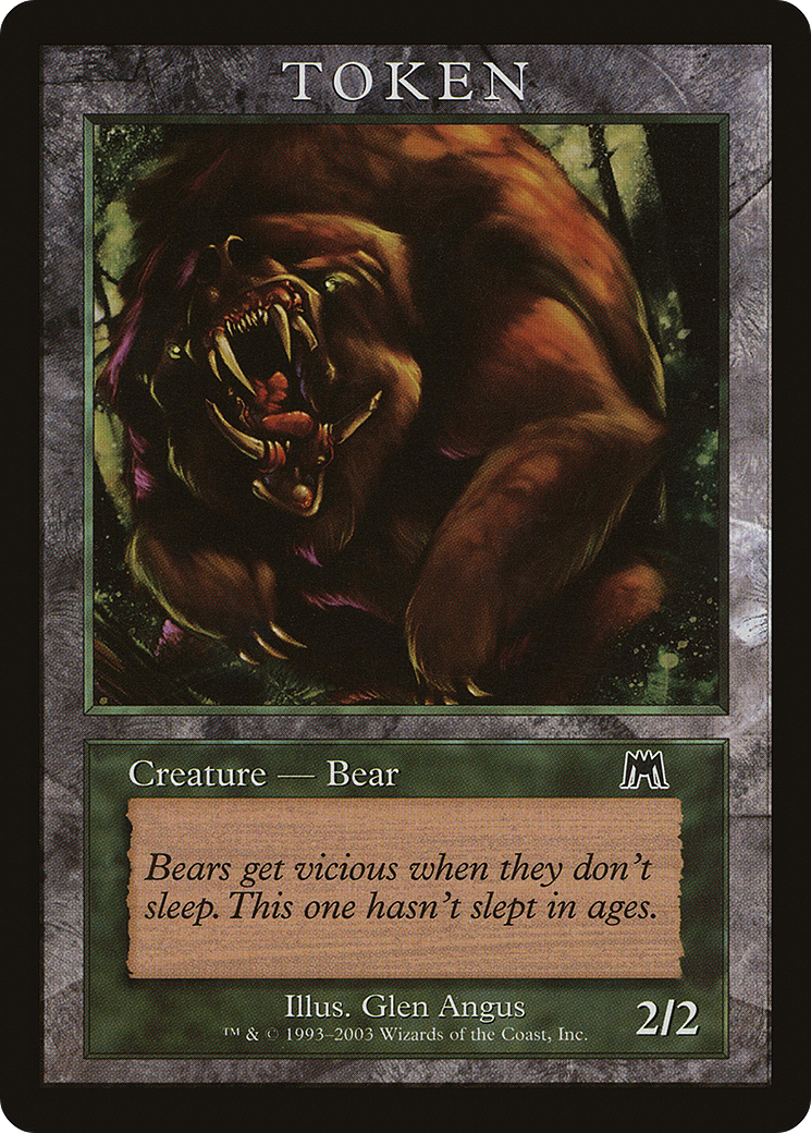 Bear (P03-004) - Magic Player Rewards 2003