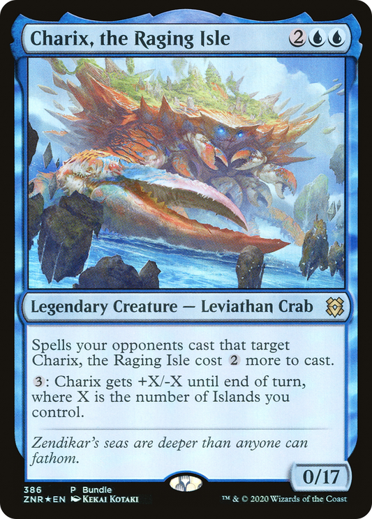 Charix, the Raging Isle (ZNR-386) - Zendikar Rising Foil