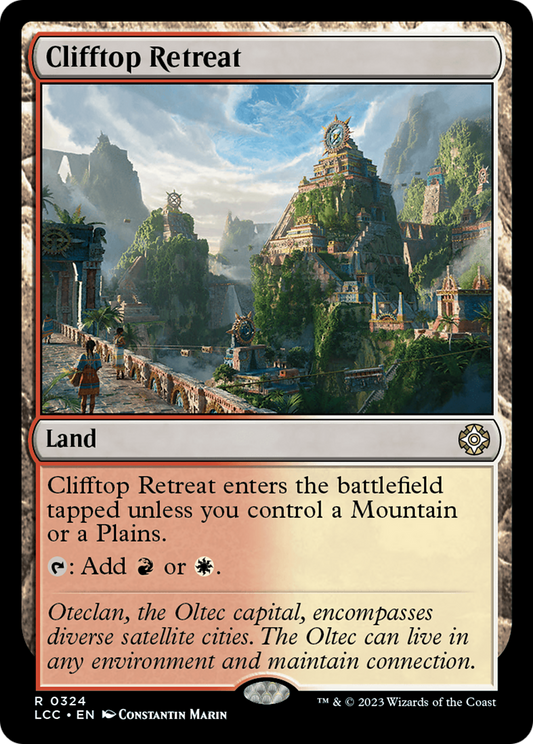 Clifftop Retreat (LCC-324) - The Lost Caverns of Ixalan Commander