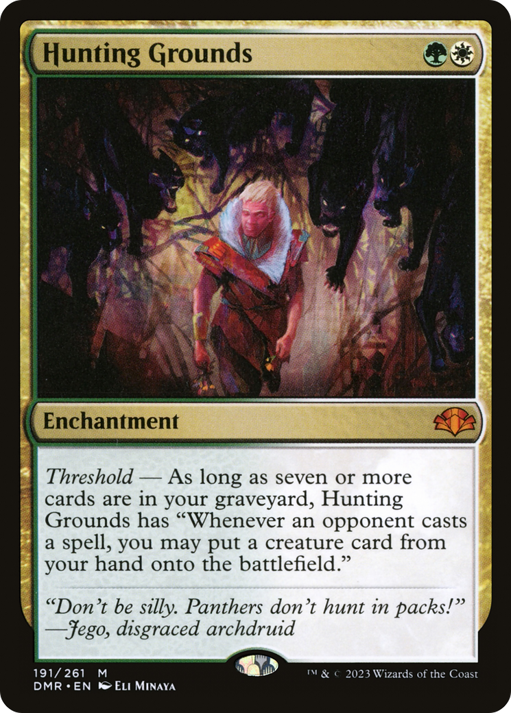 Hunting Grounds (DMR-191) - Dominaria Remastered Foil