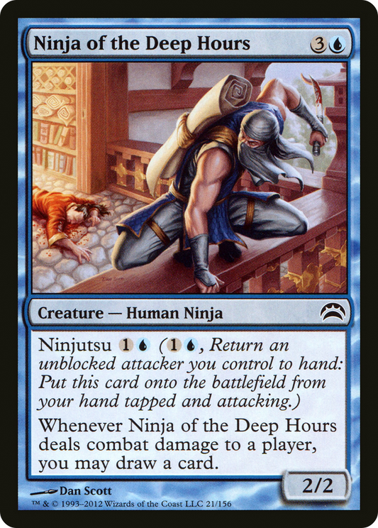 Ninja of the Deep Hours (PC2-021) - Planechase 2012