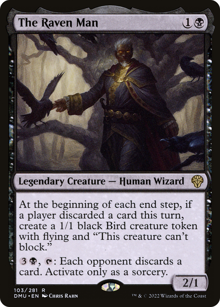 The Raven Man (DMU-103) - Dominaria United Foil