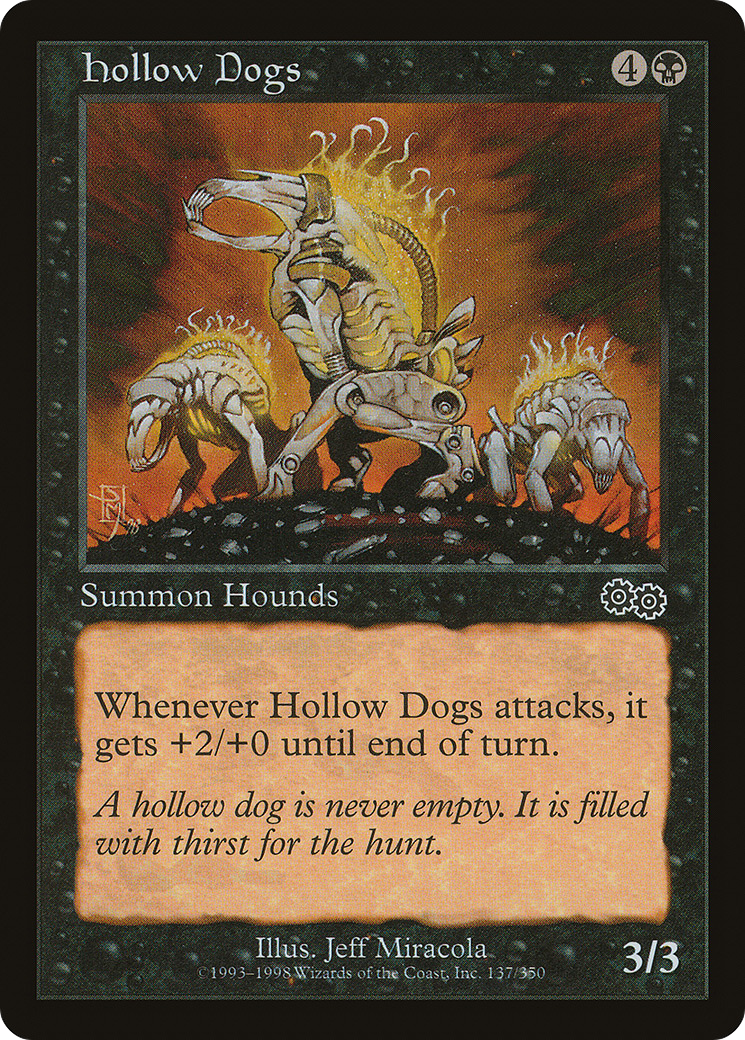 Hollow Dogs (USG-137) - Urza's Saga