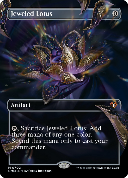 Jeweled Lotus (CMM-702) - Commander Masters (Borderless)