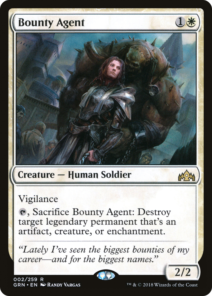 Bounty Agent (GRN-002) - Guilds of Ravnica Foil