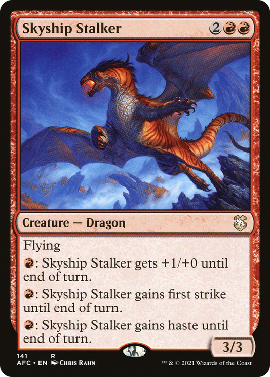 Skyship Stalker (AFC-141) - Forgotten Realms Commander