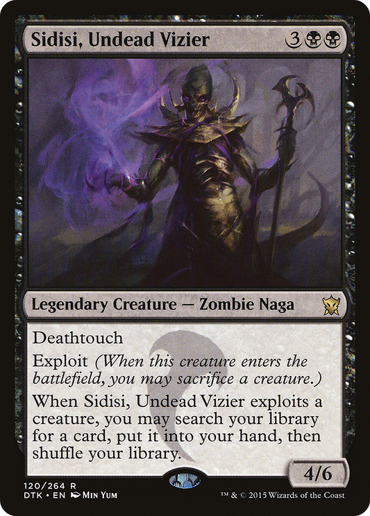 Sidisi, Undead Vizier (DTK-120) - Dragons of Tarkir Foil