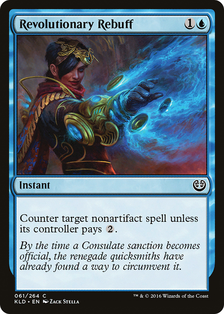 Revolutionary Rebuff (KLD-061) - Kaladesh Foil