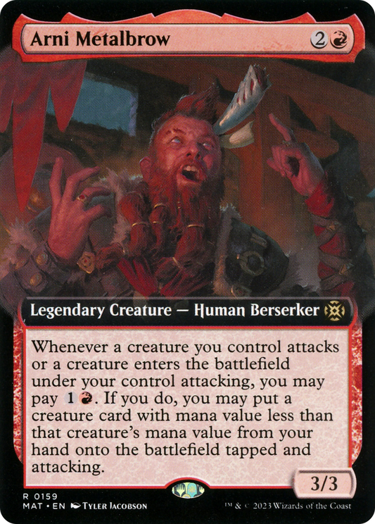 Arni Metalbrow (Extended Art) (MAT-159) - March of the Machine: The Aftermath: (Extended Art)