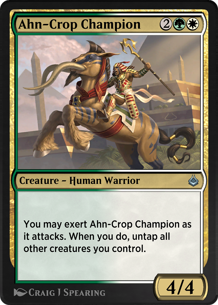 Ahn-Crop Champion (AKR-226) - Amonkhet Remastered