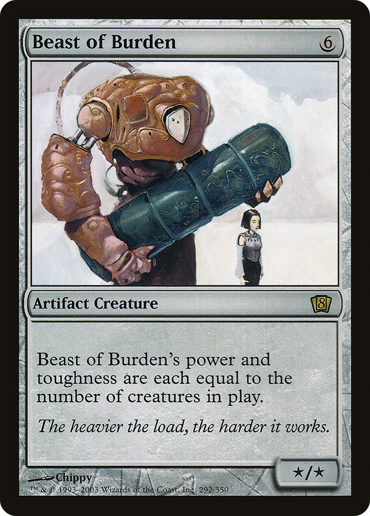 Beast of Burden (8ED-292★) - Eighth Edition Foil