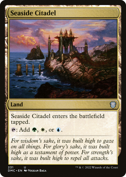 Seaside Citadel (DMC-231) - Dominaria United Commander