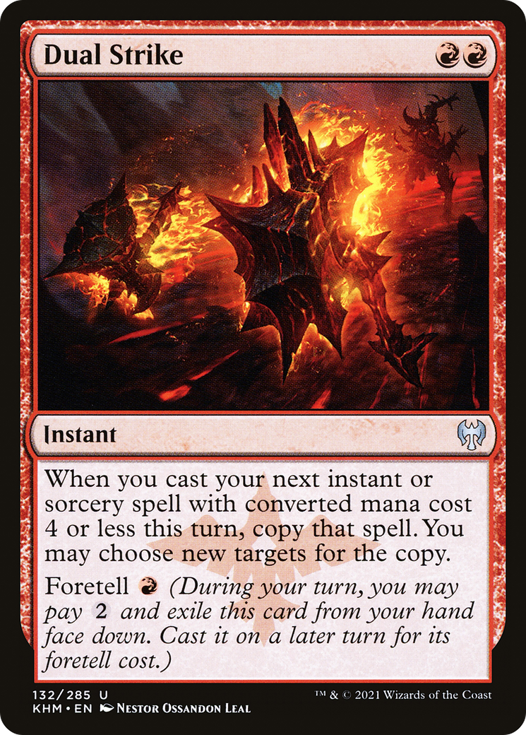 Dual Strike  (KHM-132) - Kaldheim Foil