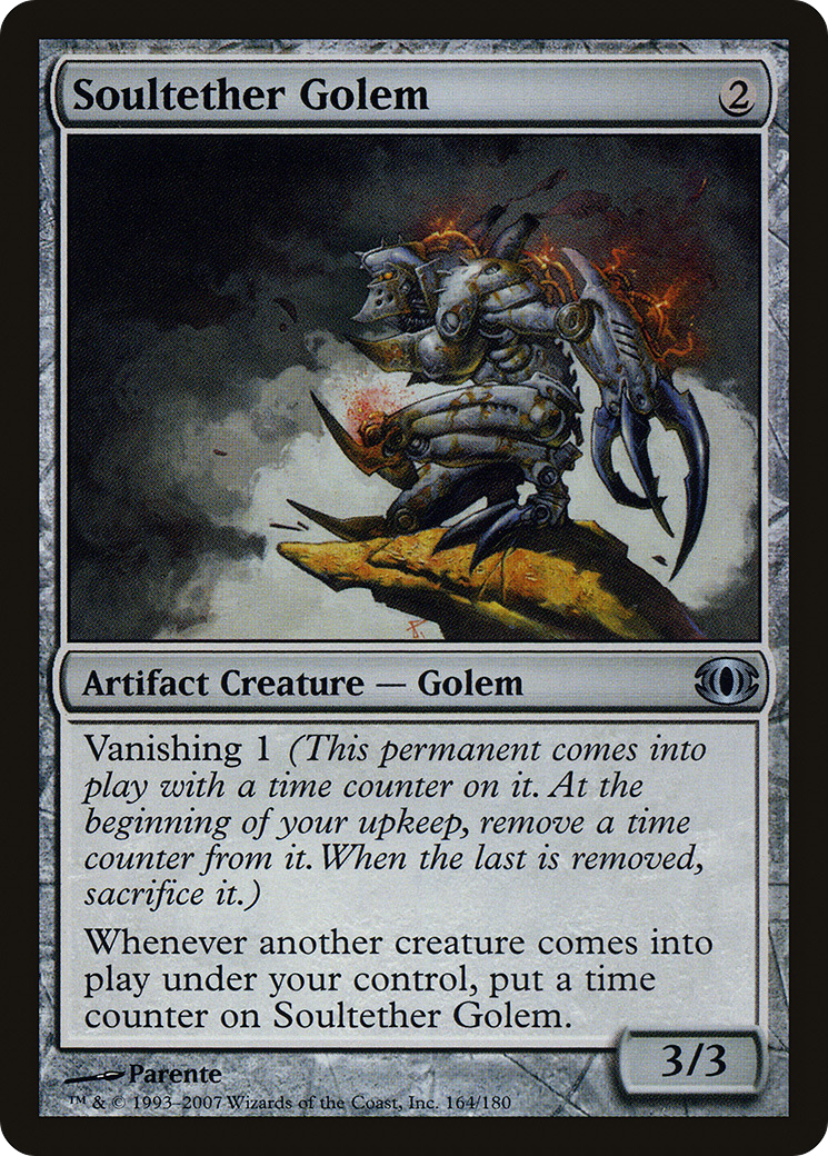 Soultether Golem (FUT-164) - Future Sight Foil