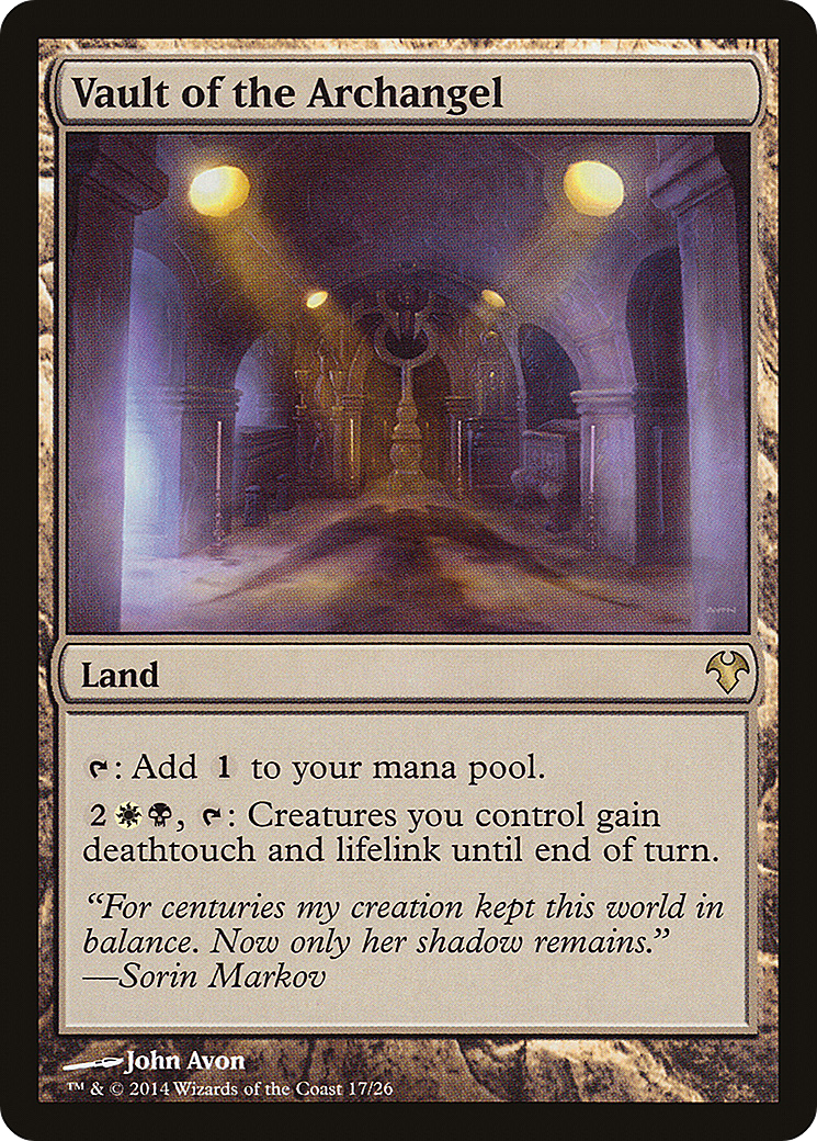 Vault of the Archangel (MD1-017) - Modern Event Deck 2014