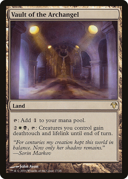 Vault of the Archangel (MD1-017) - Modern Event Deck 2014