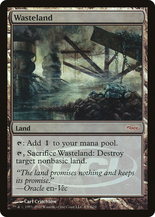 Wasteland (G10-008) - Judge Gift Cards 2010 Foil