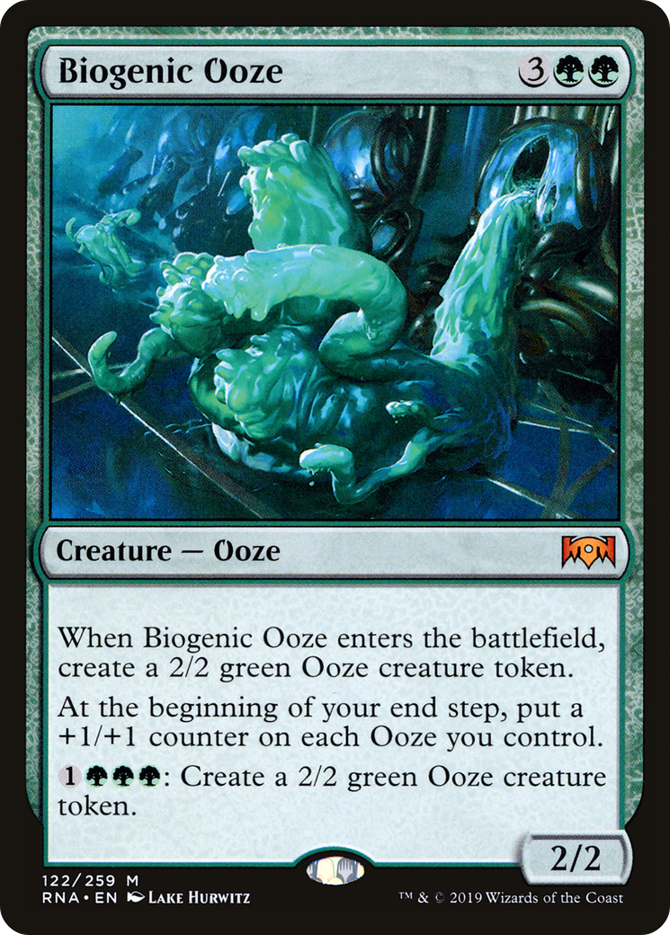 Biogenic Ooze (RNA-122) - Ravnica Allegiance Foil