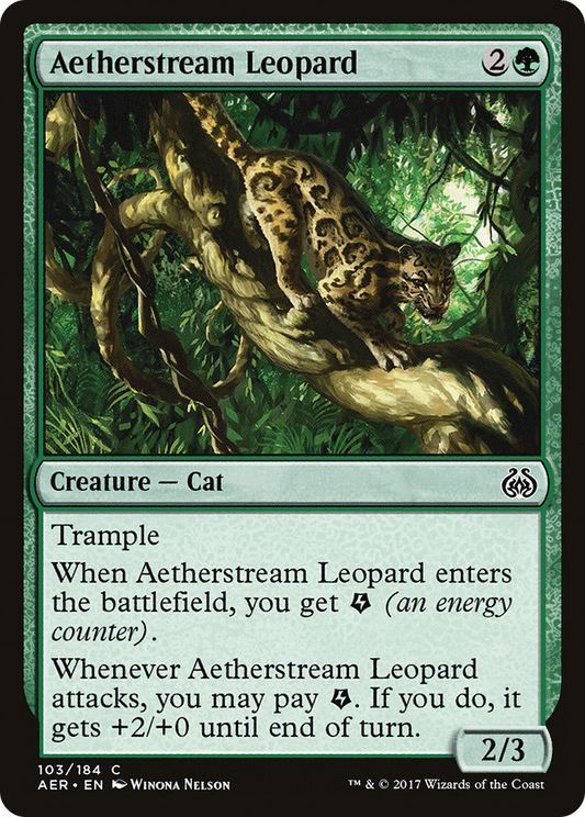 Aetherstream Leopard (AER-103) - Aether Revolt Foil