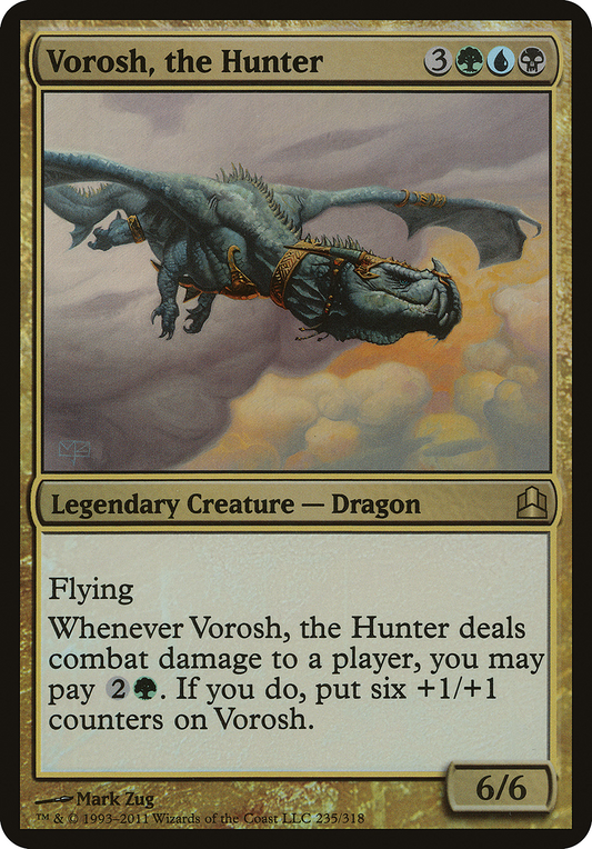 Vorosh, the Hunter (OCMD-235) - Commander 2011 Oversized Foil