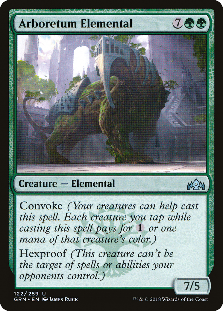 Arboretum Elemental (GRN-122) - Guilds of Ravnica