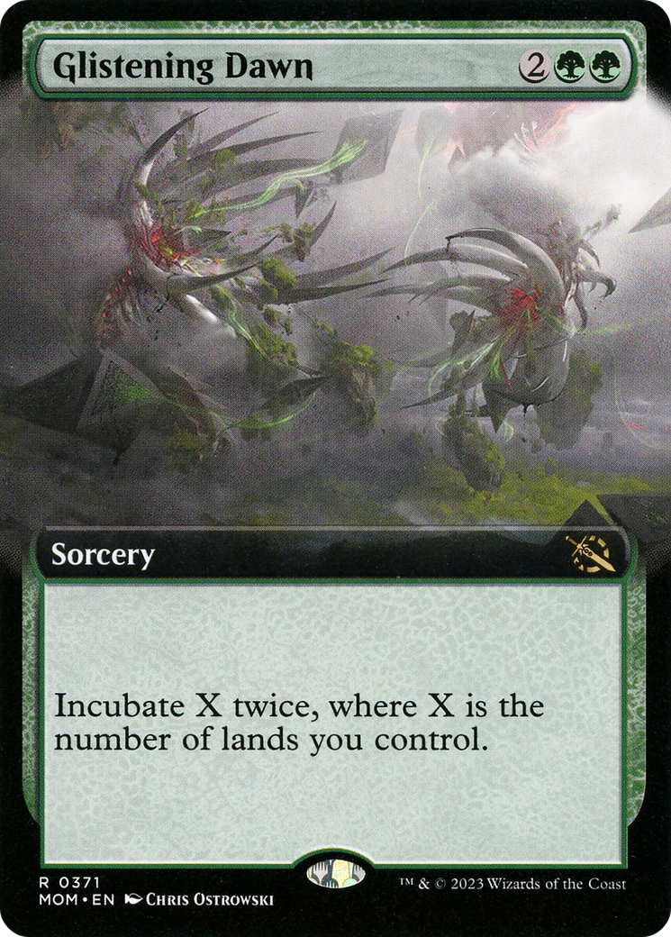 Glistening Dawn (Extended Art) (MOM-371) - March of the Machine: (Extended Art) Foil