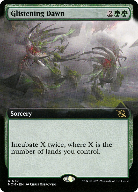 Glistening Dawn (Extended Art) (MOM-371) - March of the Machine: (Extended Art) Foil