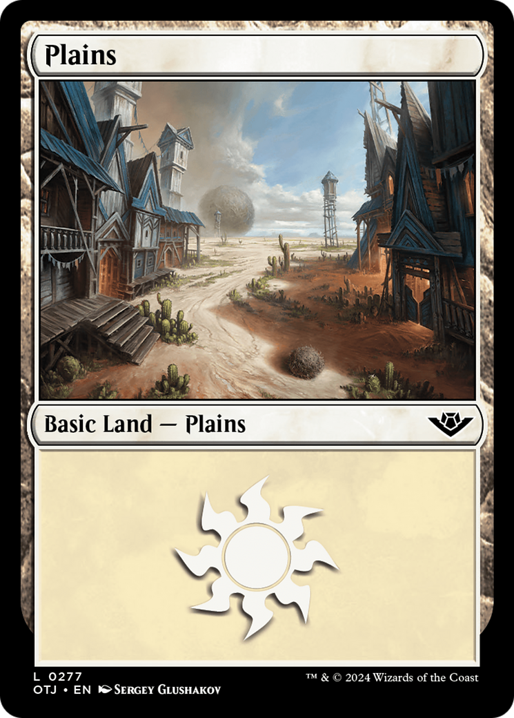 Plains (OTJ-277) - Outlaws of Thunder Junction Foil