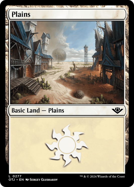 Plains (OTJ-277) - Outlaws of Thunder Junction Foil