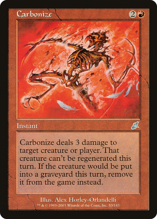 Carbonize (SCG-083) - Scourge Foil
