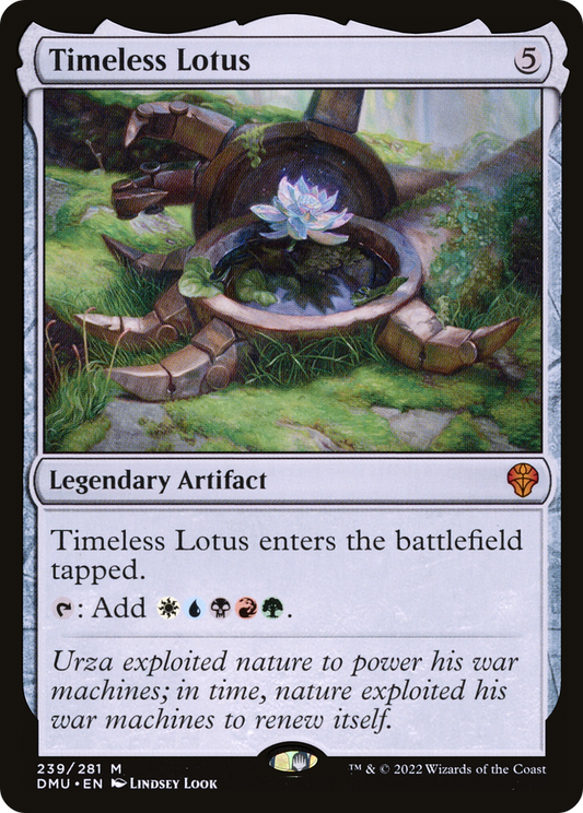 Timeless Lotus (DMU-239) - Dominaria United Foil