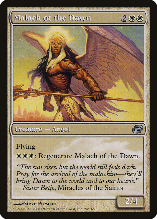 Malach of the Dawn (PLC-024) - Planar Chaos: (colorshifted) Foil