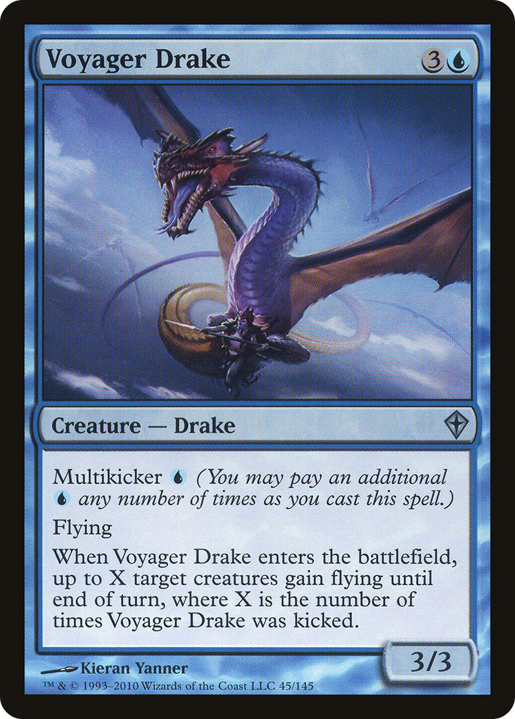 Voyager Drake (WWK-045) - Worldwake