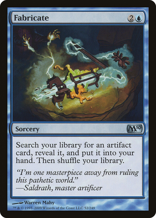 Fabricate (M10-052) - Magic 2010 Foil