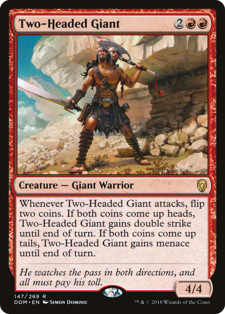 Two-Headed Giant (DOM-147) - Dominaria