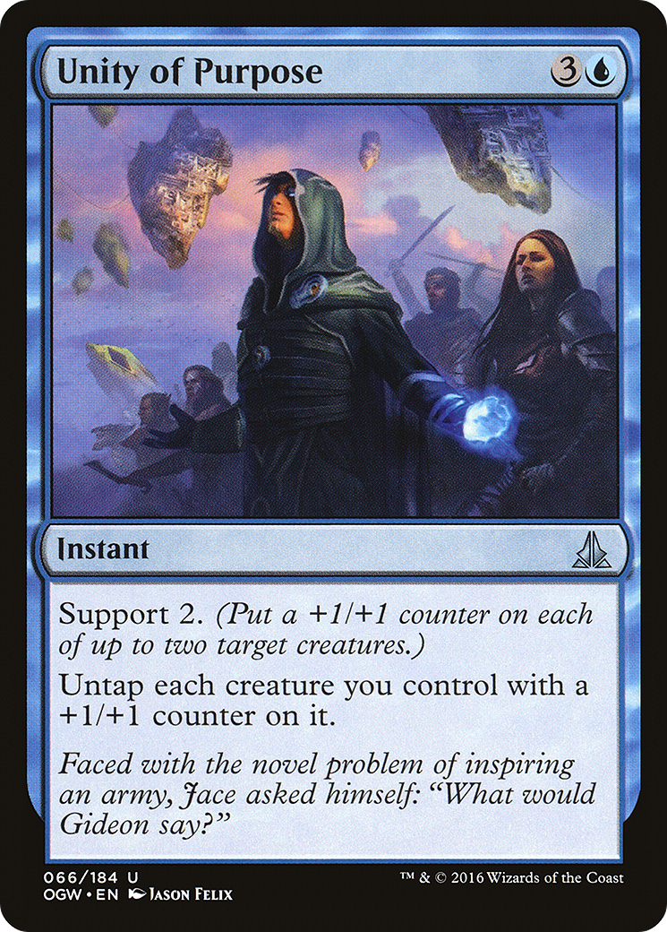 Unity of Purpose (OGW-066) - Oath of the Gatewatch Foil