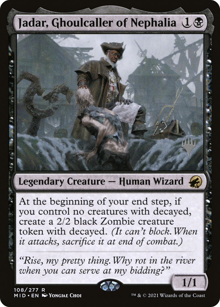 Jadar, Ghoulcaller of Nephalia (PMID-108P) - Innistrad: Midnight Hunt Promos