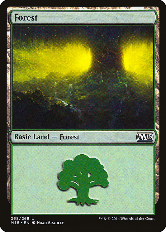 Forest (M15-268) - Magic 2015 Foil