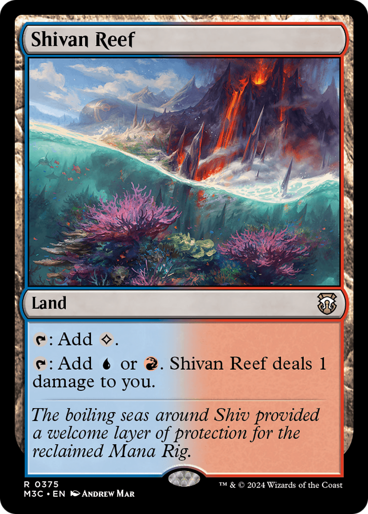 Shivan Reef (M3C-375) - Modern Horizons 3 Commander