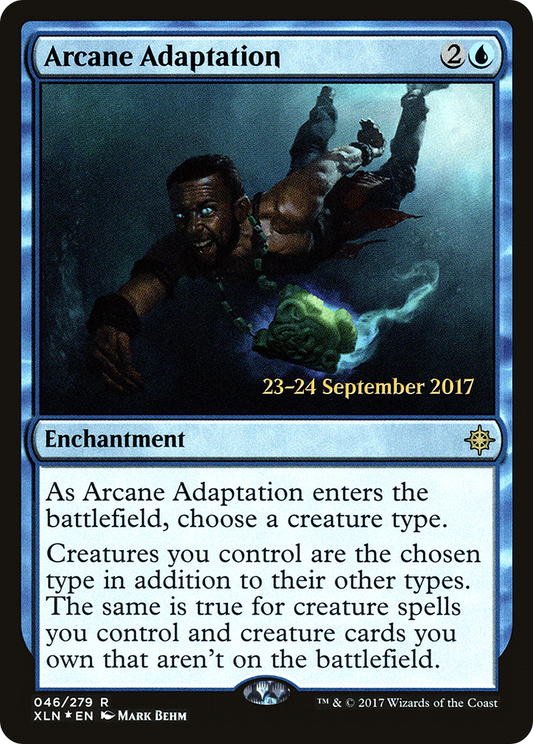 Arcane Adaptation (PRE-046) - Ixalan Promos Foil