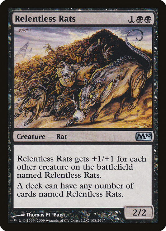 Relentless Rats (M10-108) - Magic 2010