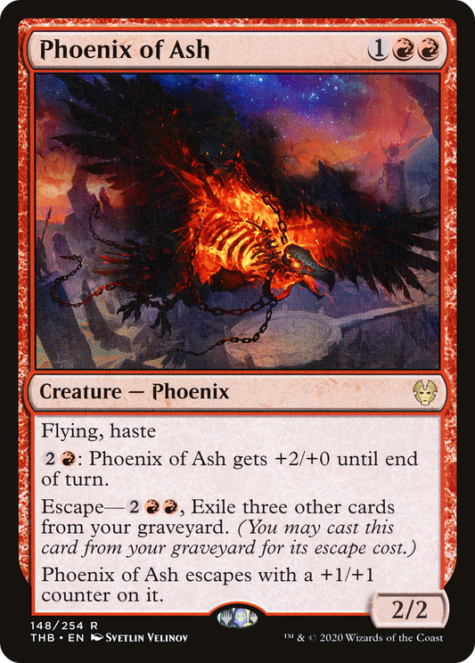 Phoenix of Ash (THB-148) - Theros Beyond Death Foil