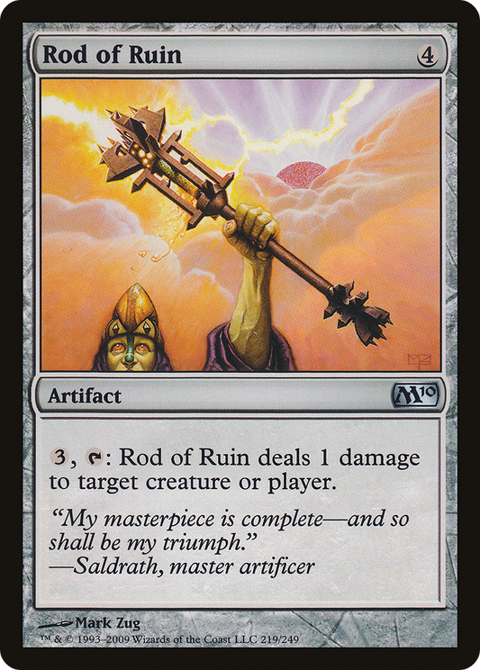 Rod of Ruin (M10-219) - Magic 2010