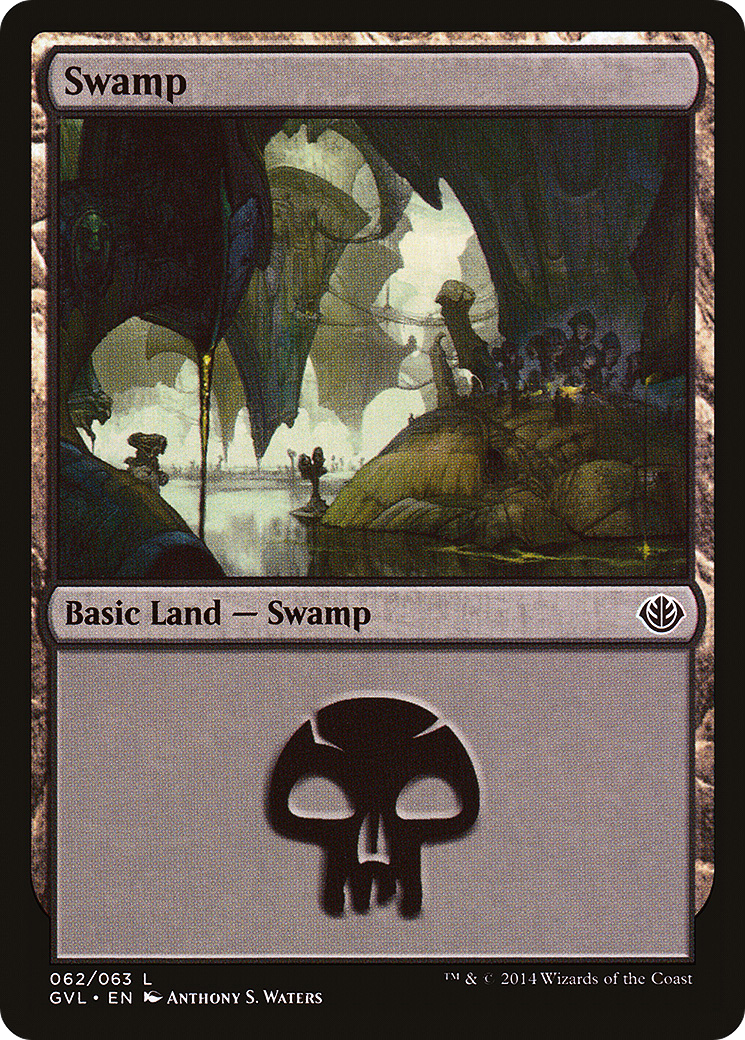 Swamp (GVL-062) - Duel Decks Anthology: Garruk vs. Liliana