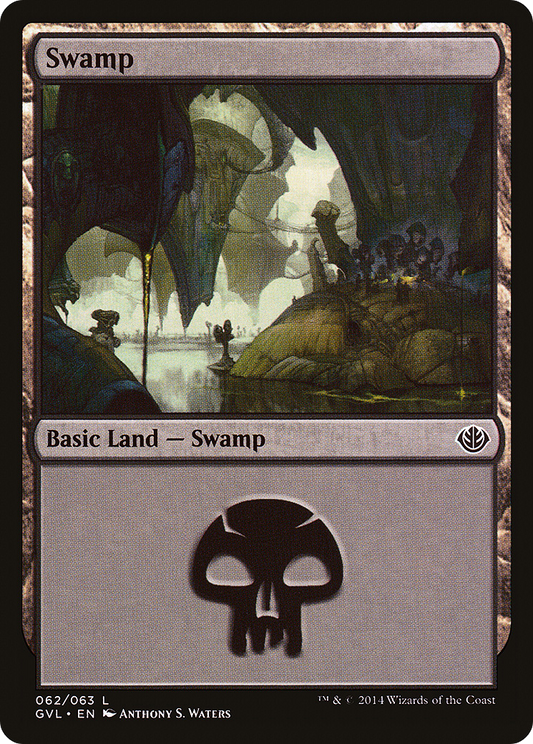 Swamp (GVL-062) - Duel Decks Anthology: Garruk vs. Liliana