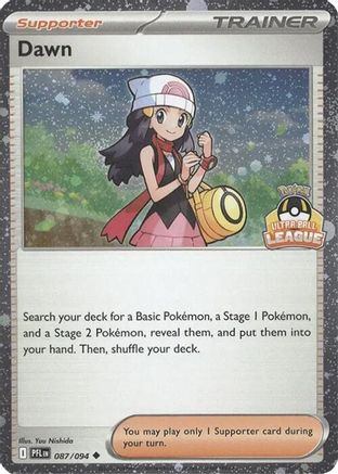 Dawn (Ultra Ball League) (87/094) - League & Championship Cards Holofoil - Uncommon