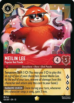 (125/204)  Meilin Lee - Popular Red Panda - Attack of the Vine!  Normal